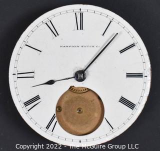 Size 18 - Hampden Watch Co. - Aaron Bagg - Serial# 23677