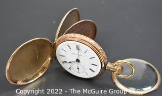 Size 18 - Hampden Watch Co - Gilowsky's Standard, Milwaukee, WI
- Serial# 469227 - 15J - 14k Gold Filled Hunting Case {Note: Description Altered 4-6-22 @ 7:40pm ET}