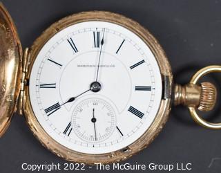 Size 18 - Hampden Watch Co - Gilowsky's Standard, Milwaukee, WI
- Serial# 469227 - 15J - 14k Gold Filled Hunting Case {Note: Description Altered 4-6-22 @ 7:40pm ET}