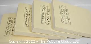 (4) STARGARDT Catalogs: Auction #698 of 5/6 June 2012; Auction #699 of 16/17 April 2013; Auction #700 of 25/26 March 2014, and Auction #702 of 24/25 March 2015.  Descriptive Texts in German with Images.  Each Catalog Contains Over 1200 Items in The Following Categories – Autographen Literatur, Wissenschaft, Bildende Kunst (Fine Arts), Musik, Theater/Film, Geschichte. 