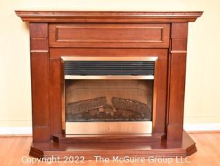 Dimplex SF3003 Indoor Electric Fireplace Heater with Surround. 18"x 47"x 59"