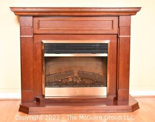 Dimplex SF3003 Indoor Electric Fireplace Heater with Surround. 18"x 47"x 59"