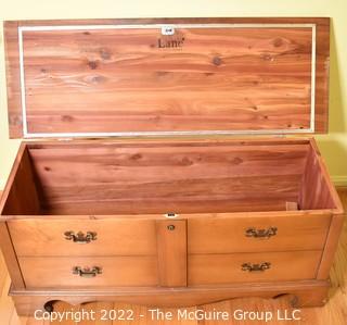 Mid-Century Modern Lane Cedar Chest.  Measures 16" x 18" x 44"