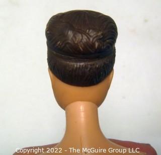 Vintage 1964 Fashion Queen Barbie and 4 wigs. Debeutante Petite Fashon clothing.