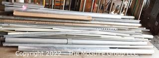 Collection of mostly assorted steel pipe.  See all photos.  Encourage inspection, Tuesday, April 26, 2-4pm 