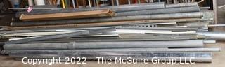 Collection of mostly assorted steel pipe.  See all photos.  Encourage inspection, Tuesday, April 26, 2-4pm 