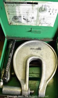 Greenlee No. 1731 Knockout Punch Driver with Metal Carrying Case