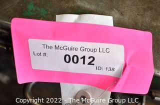 Greenlee No. ____ One Shot Hydraulic Knockout Driver with Punches and Dies for ______ in Metal Carrying Case