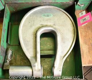 Greenlee No. ____ One Shot Hydraulic Knockout Driver with Punches and Dies for ______ in Metal Carrying Case