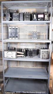 Collection of circuit breakers.  Encourage inspection, Tuesday, April 26, 2-4pm   