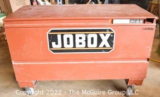 Heavy Metal JOBOX Commercial Job Site Tool Box with Large Casters 