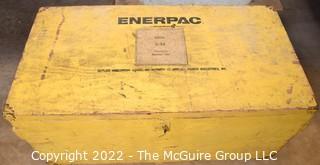 Enerpac Model S-34 Thinwall Bender Set, in Wooden Crate with Casters. 