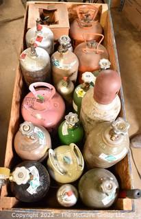 Large Box of canisters used by HVAC and Electrical Contractors; including coolant.  Does include wooden box, but does not include cart. Buyer must produce Refrigerant Handling Certificate at removal.  Encourage inspection, Tuesday, April 26, 2-4pm  