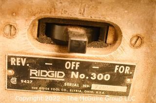 RIDGID Commercial Pipe Threader. Encourage inspection, Tuesday, April 26, 2-4pm 