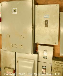 Assortment of Panel Boxes of Varying sizes.  See all photos. Encourage inspection, Tuesday, April 26, 2-4pm 