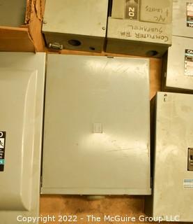 Assortment of Panel Boxes of Varying sizes.  See all photos. Encourage inspection, Tuesday, April 26, 2-4pm 