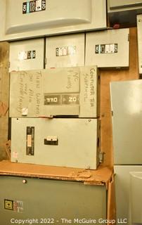 Assortment of Panel Boxes of Varying sizes.  See all photos. Encourage inspection, Tuesday, April 26, 2-4pm 