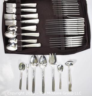 Set of Oneida Prestige Silver Plate Flatware 