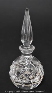 Waterford Crystal Perfume Bottle In Lismore Pattern