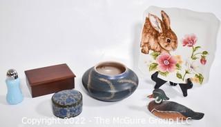 Group of Decorative Items. 