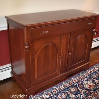 Antique Eastlake Dresser with Fruit Carved Pulls 20" x 37" x 48".