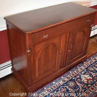 Antique Eastlake Dresser with Fruit Carved Pulls 20" x 37" x 48".