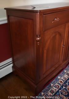 Antique Eastlake Dresser with Fruit Carved Pulls 20" x 37" x 48".