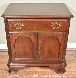 Drexel Heritage Vintage Cherry Collection Nightstand.  24"W x 16"D x 25.5" T.