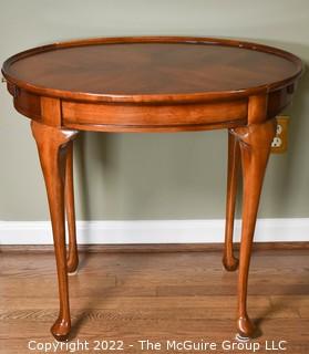 Cherry Accent Table with Pull Out Trays on Both Sides and Hardware by Butler Specialty Company.  29"W x 21"D x 26"H 