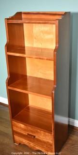 Small Pine Book Shelf. 16" x 10.5" x 24"T