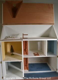 Victorian Dollhouse, Made from Kit. 30" x 22" x 31"