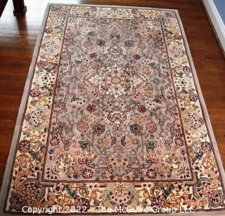 Hand Made Nourison 2000 New Zealand Wool Area Rug  46" X 69".