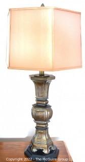 Table Lamp with Shade.  31" tall.