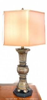 Table Lamp with Shade.  31" tall.