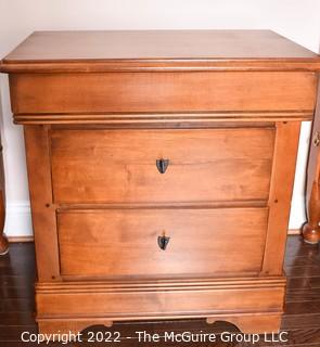 Lexington Thre (3) Drawer Nightstand Table. 27"W x 17"D x 28"T