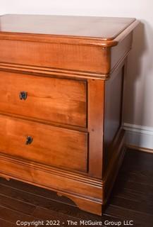 Lexington Thre (3) Drawer Nightstand Table. 27"W x 17"D x 28"T