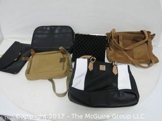 Collection of ladies handbags 