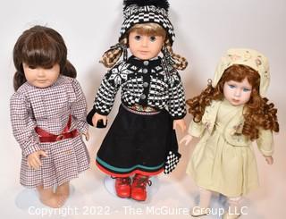 Three (3) Dolls Including American Girl Dolls, Pleasant Company.