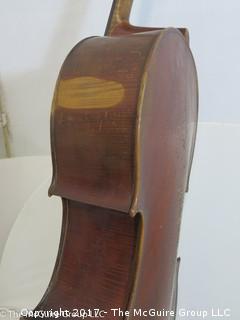 Partial: Vintage German Cello and case; owned by John S. Martin, cellist, National Symphony Orchestra (NSO)