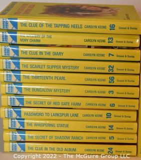 Collection of Contemporary Nancy Drew Books. 