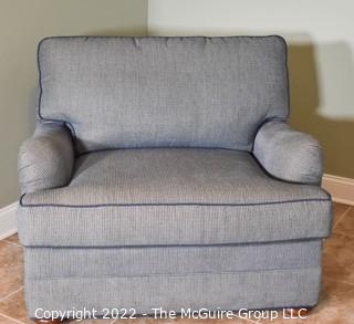 Thomasville 1 1/2 Size Upholstered Chair.  42" W x 33" T. 