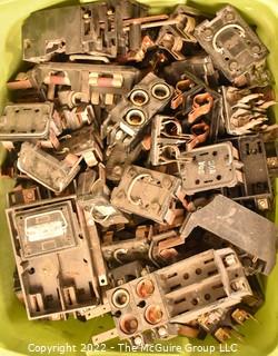 Large Collection of Fuses and Fuse Boxes.  Untested.  See all photos.  Encourage inspection, Tuesday, April 26, 2-4pm 