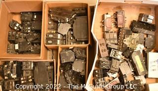 Multiple Boxes of Circuit Breakers. Untested. See all photos. Encourage inspection, Tuesday, April 26, 2-4pm