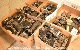 Multiple Boxes of Circuit Breakers. Untested. See all photos. Encourage inspection, Tuesday, April 26, 2-4pm