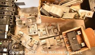 Multiple Boxes of Circuit Breakers. Untested. See all photos. Encourage inspection, Tuesday, April 26, 2-4pm