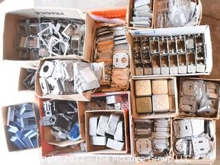 Collection of assorted electrical supplies.  See all photos.  Encourage inspection, Tuesday, April 26, 2-4pm 