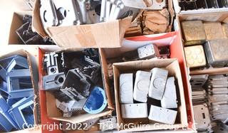 Collection of assorted electrical supplies.  See all photos.  Encourage inspection, Tuesday, April 26, 2-4pm 