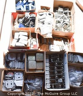 Collection of assorted electrical supplies.  See all photos.  Encourage inspection, Tuesday, April 26, 2-4pm 