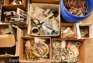 Collection of Assorted Electrical Supplies  See all photos. Encourage inspection, Tuesday, April 26, 2-4pm