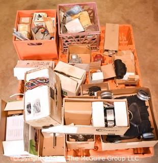 Collection of assorted electrical supplies.  See all photos.  Encourage inspection, Tuesday, April 26, 2-4pm 